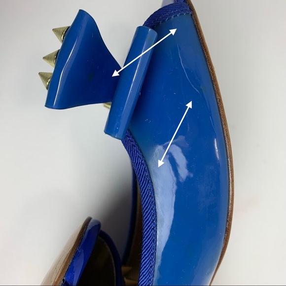 4/$25  Alejandra G. peep toe studded flats. - Picture 11 of 13